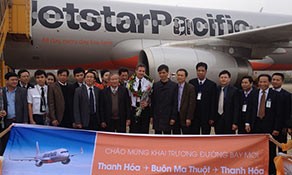 Jetstar Pacific Airlines adds second route to Thanh Hoa