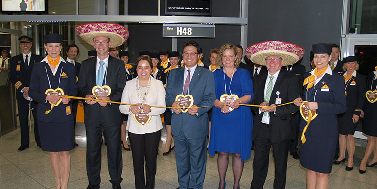 Lufthansa’s new Munich to Mexico City service launched on 3 April 2014