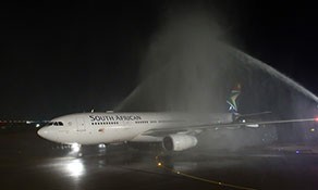 South African Airways touches down at Abu Dhabi