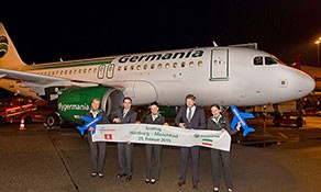 Germania starts Middle Eastern route duo from Hamburg