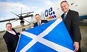 Edinburgh Airport passes 10m; Aberdeen Airport breaks passenger record again as easyJet (seats) and Flybe (flights) top Scottish rankings