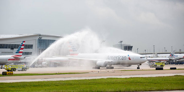 American Airlines Dallas/Fort Worth to Beijing