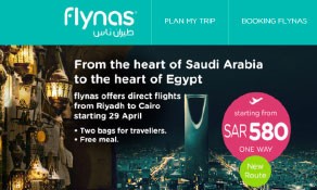 flynas links two capital cities