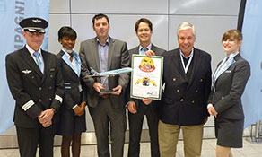 London Luton and Southampton airports receive awards for La Compagnie and VLM Airlines