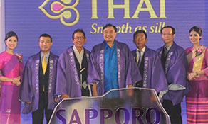 Thai Airways ‘smiles’ its way to network growth; Singapore and China markets grow as domestic routes get trimmed