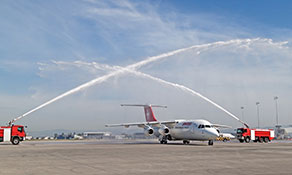 Sofia Airport welcomes the arrival of SWISS from Zurich
