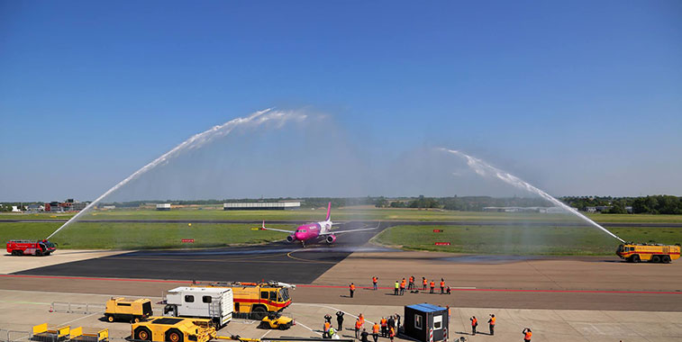 Wizz Air Budapest to Maastricht