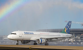 Solomon Airlines arrives in Sydney
