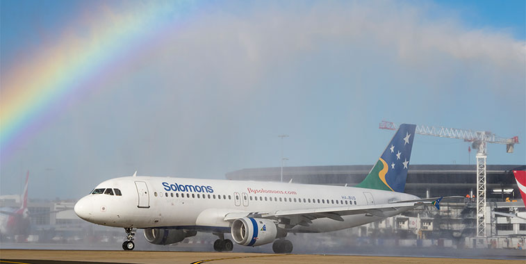 Solomon Airlines Honiara to Sydney 
