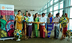 Myanmar National Airlines launches first international route