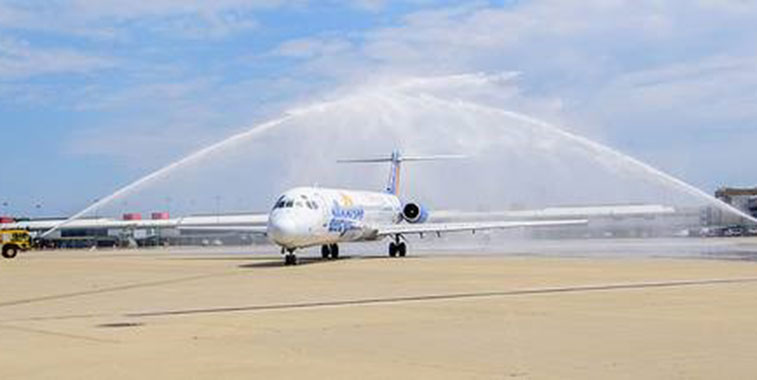 On 5 June, Pittsburgh Airport welcomed the arrival of Allegiant Air’s latest route from Myrtle Beach in South Carolina. Along with this route, the carrier has also introduced services to Jacksonville, Fort Myers and St. Petersburg/Clearwater, resulting in the airline adding an additional 55,000 seats this summer from the airport. On 5 November, the carrier will introduce a fifth route to Orlando Sanford.  