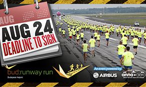 Airbus-sponsored anna.aero-Budapest Airport Runway Run: registration must close on 24 August