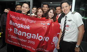 Thai AirAsia starts second Indian route
