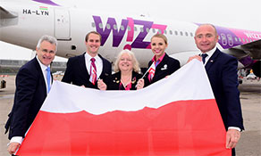 Wizz Air welcomed on four new sectors