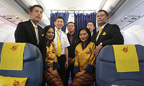 Bhutan Airlines delivers in Delhi