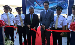 Korean Air welcomes its first 747-8 as Boeing further extends its lead in the 2015 delivery race