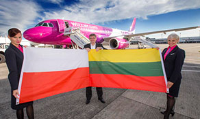 Wizz Air adds eight routes to its expanding network