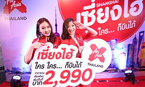 Thai AirAsia X charges into China