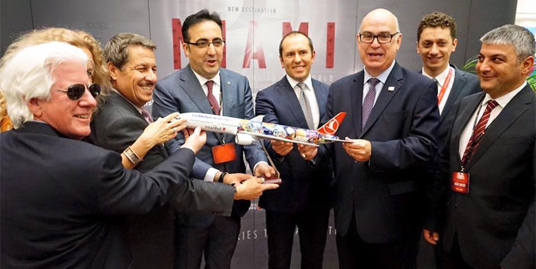 turkish airlines makes miami destination 12 in the americas