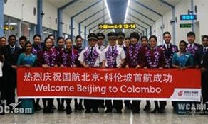 Air China begins three new Beijing routes