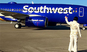 Southwest Airlines rock and rolls into Akron-Canton