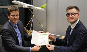anna.aero meets with airBaltic as it celebrates 20 years in the air