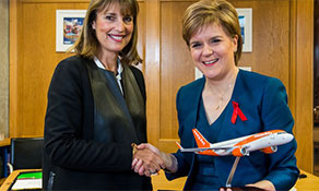 easyJet confirms it is to add an eighth aircraft to its Edinburgh base