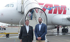 TAM Airlines parades into Punta Cana