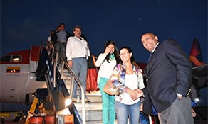 Avianca arrives in Barbados