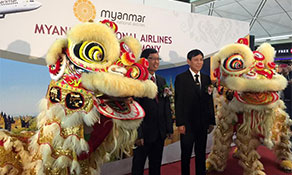 Myanmar National Airlines launches second international route
