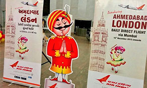 Air India adds Ahmedabad service to London