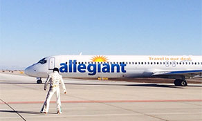Allegiant Air arrives on five airport pairs
