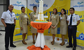 Cebu Pacific Air starts three new routes on same day