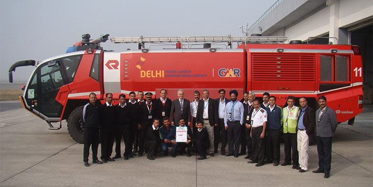 The Delhi Airport fire team were out in force to parade its second Arch of Triumph certificate. The Indian facility intends to use these two wins as the springboard to a top 10 finish in next year’s competition.