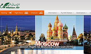 Mahan Air returns to Moscow market