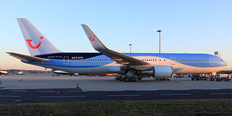 TUIfly operates 40 aircraft, including two 767-300s, however both of which are flown on behalf of other airlines – namely Eurowings and Condor. In fact 40% of its metal is flown on behalf of other carriers, no doubt helping it manage the extreme seasonality of its core markets.