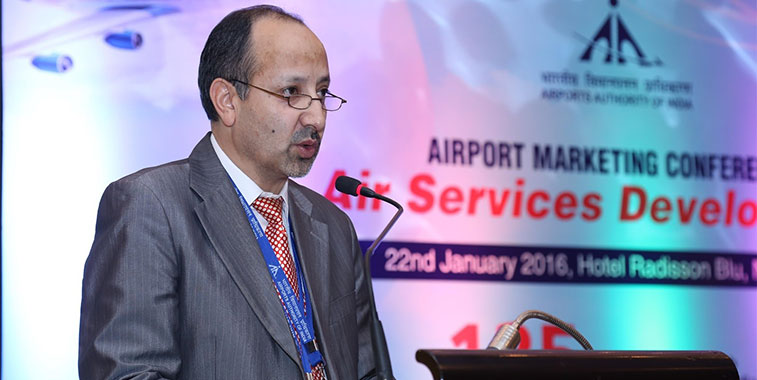On 22 January, the first ‘Airport Marketing Conference on Air Services Development’ took place in New Delhi. Set up by Airports Authority of India, the key focus of the conference was to attract various stakeholders to come out with new ideas on air services development for improved air services delivery to India. Seen speaking at the conference is Tariq Butt, Head Airport Marketing, Airports Authority of India. Another person to address the conference was Union Minister of Civil Aviation, Shri P. Ashok Gajapathi Raju, who said: “Along with growth of air passenger traffic, growth of air cargo traffic also needs to be given due importance.” The Minister also added that there is a need to plan for the future while deriving inspiration from the past.
