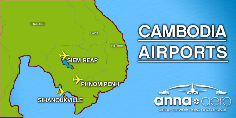 All three of Cambodia’s commercial airports are owned by Cambodia Airports in which France’s VINCI has a 70% share. The company has enjoyed double-digit growth for each of the last six years and in 2015 the airports handled close to 6.5 million passengers.