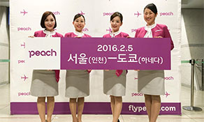 Peach Aviation adds another South Korean service