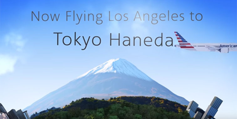 American Airlines becomes third carrier to offer the Los Angeles – Tokyo double 
