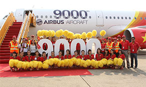 VietJetAir reaches 19 million passengers; has ordered almost 100 A320-series aircraft