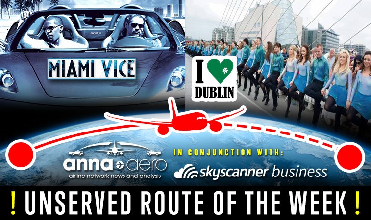 Over 5,000 would-be passengers per month are searching for Dublin-Miami flights on Skyscanner, yet a service between these two great party cities remains open – our data elves and their cousins at Skyscanner think it’s a new route crime well-worth investigation. You can examine the market potential for more great unserved city pairs like this using the suite of products from “Skyscanner for Business.”
