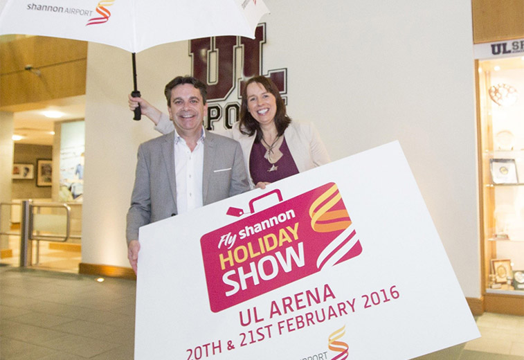 Shannon Airport hosted the Fly Shannon Holiday Show, which took place at the UL Sport Arena in Limerick.