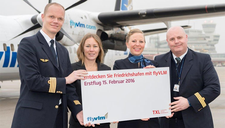Completing the trio of new German domestic routes launched by VLM Airlines this week