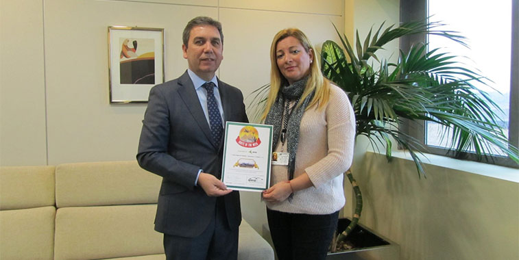 Badajoz Airport this week revelled its anna.aero Route of the Week win