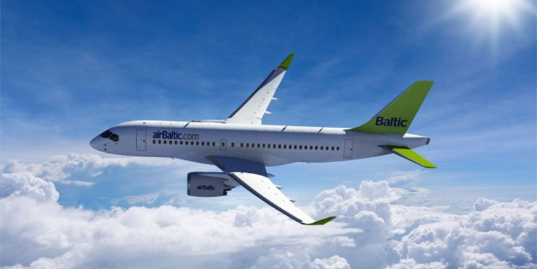 airBaltic, the leading airline in the Baltics