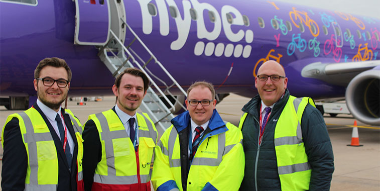 Welcome to Doncaster Sheffield Airport Flybe
