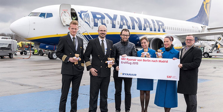 Ryanair’s significant growth at Madrid last summer 