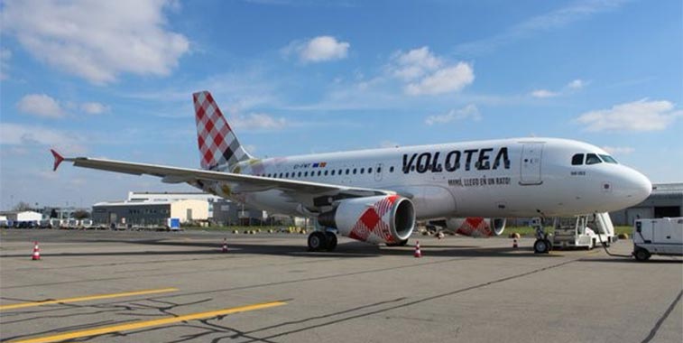 Volotea’s first A319 will provide extra capacity for the Spanish LCC at Nantes with 150 seats on each flight 