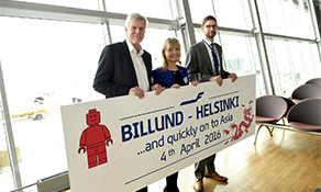 Finnair finds its way to Billund